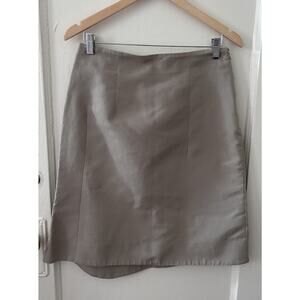 Marni Assymetrical Back Tan Cotton Skirt | 4